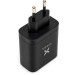 Vinga Зарядний пристрій Vinga 2xUSB-C + USB-A Display 65W (VCR65ACCDB)