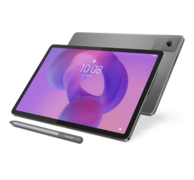 LENOVO Планшет Lenovo Idea Tab 4/128 Wi-Fi Luna Grey + Case&Pen (ZAFR0375UA)