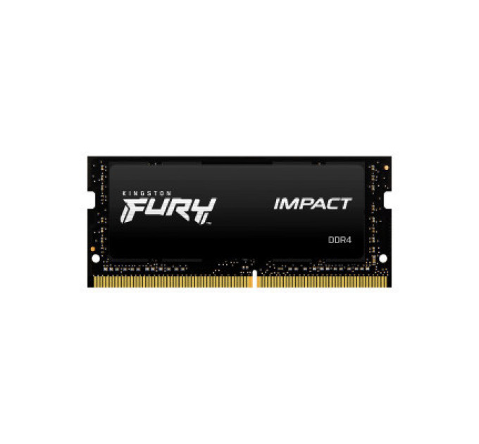 Kingston Fury (ex.HyperX) Модуль пам'яті для ноутбука SoDIMM DDR4 8GB 3200 MHz Fury Impact Kingston Fury (ex.HyperX) (KF432S20IB/8)