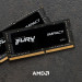 Kingston Fury (ex.HyperX) Модуль пам'яті для ноутбука SoDIMM DDR4 8GB 3200 MHz Fury Impact Kingston Fury (ex.HyperX) (KF432S20IB/8)