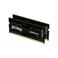 Kingston Fury (ex.HyperX) Модуль пам'яті для ноутбука SoDIMM DDR4 64GB (2x32GB) 3200 MHz Fury Impact Kingston Fury (ex.HyperX) (KF432S20IBK2/64)