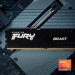 Kingston Fury (ex.HyperX) Модуль пам'яті для комп'ютера DDR5 32GB (2x16GB) 5600 MHz Beast AM5 Black Kingston Fury (ex.HyperX) (KF556C36BBEK2-32)