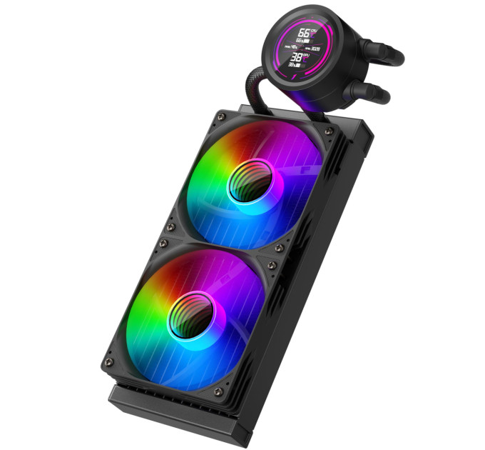 Система водяного охолодження 1stPlayer TS4-240 Black