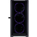 Корпус 1stPlayer T4-G-BK-4FS7 Black