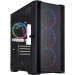 Корпус 1stPlayer T4-G-BK-4FS7 Black