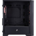 Корпус 1stPlayer T4-G-BK-4FS7 Black