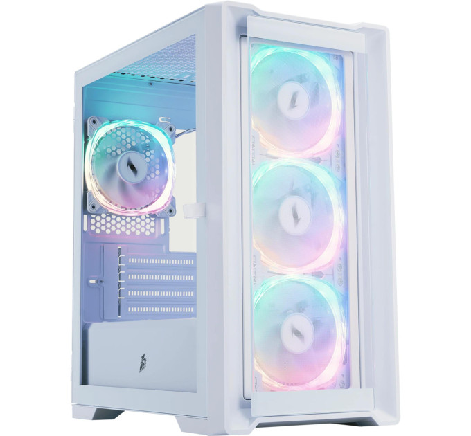 1stPlayer Корпус 1stPlayer T4-G-WH-4FS7-W White