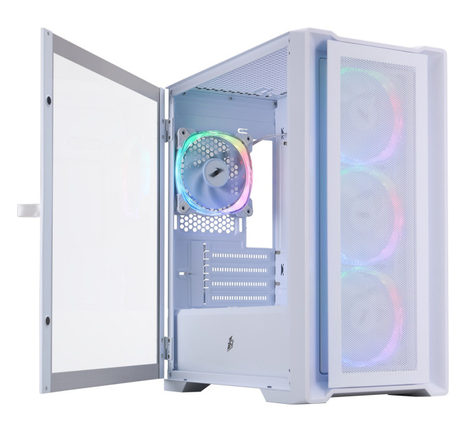 Корпус 1stPlayer T4-WH-4FS7-W White