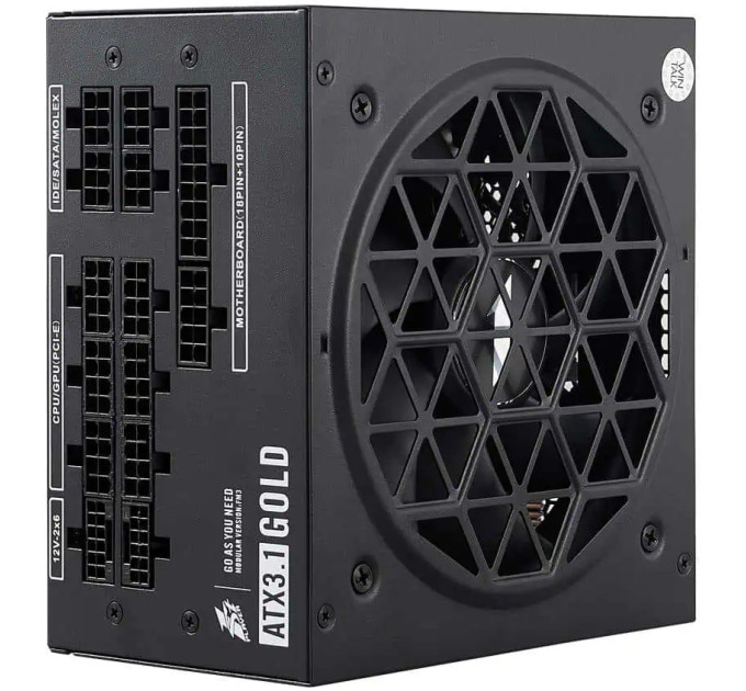Блок живлення 1stPlayer HA-1200BA4 1200W (NGDP-GLD-1200-BK-EU)