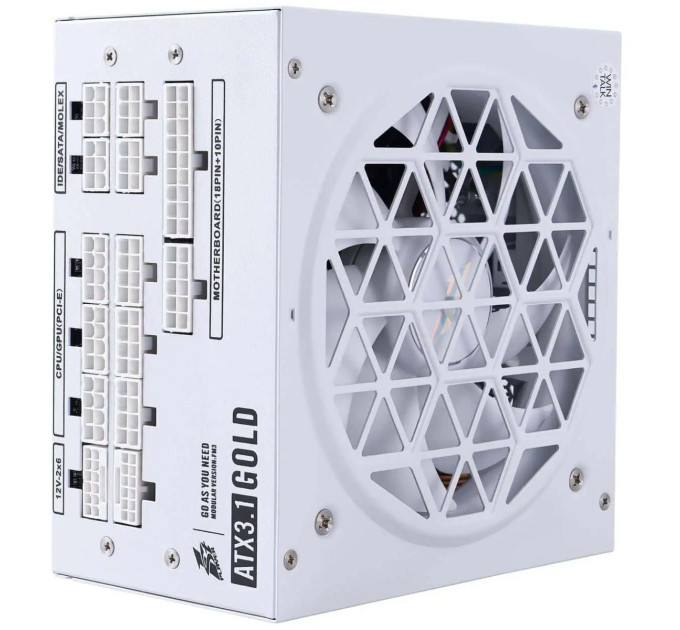Блок живлення 1stPlayer HA-1200BA4 1200W White (NGDP-GLD-1200-WH-EU)