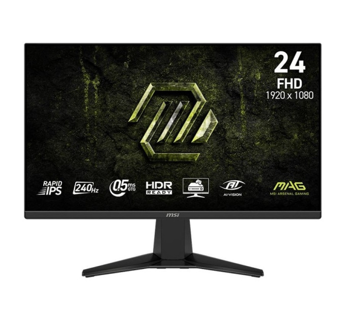 Монітор MSI 23.8" MAG 245F X24 IPS Black 240Hz