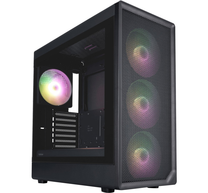 Корпус 1stPlayer AU8-BK-4FE7-14 Black