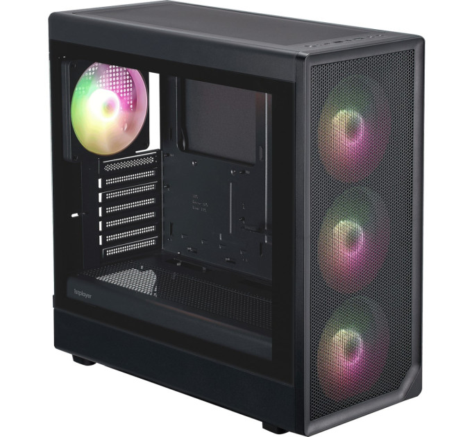 Корпус 1stPlayer AU8-BK-4FE7-14 Black