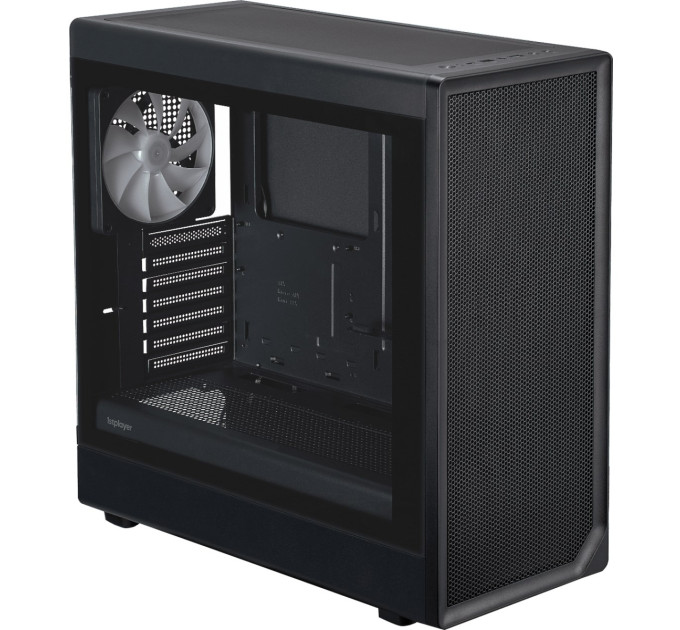 Корпус 1stPlayer AU8-BK-4FE7-14 Black