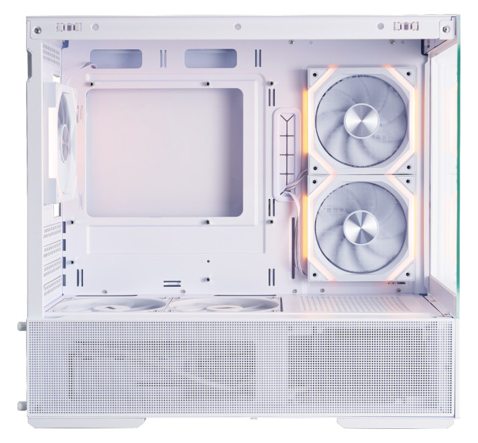 Корпус 1stPlayer CV6-WH-2FAR-W-2FH7R-W-1FH7-W White