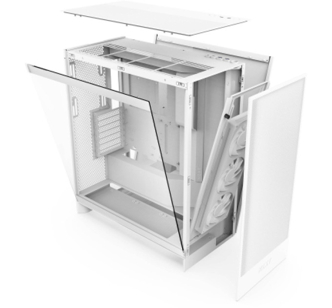 NZXT Корпус NZXT H7 Flow RGB All White (CM-H72FW-R1)