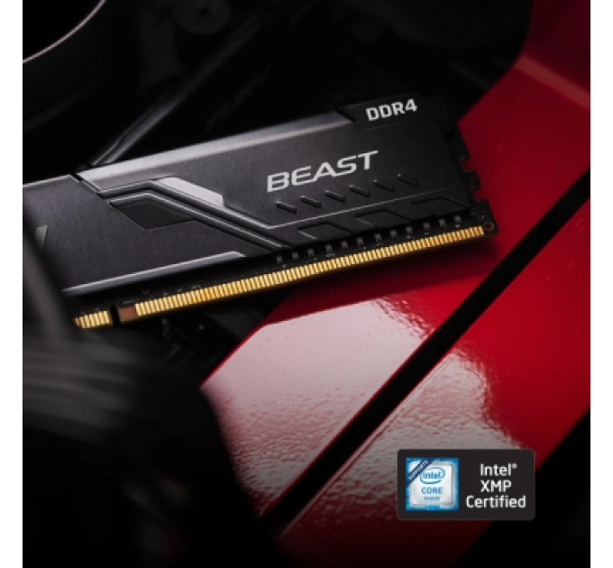 Модуль пам'яті для комп'ютера DDR4 16GB (2x8GB) 3200 MHz Black Kingston Fury (ex.HyperX) (KF432C16BBK2/16WP)