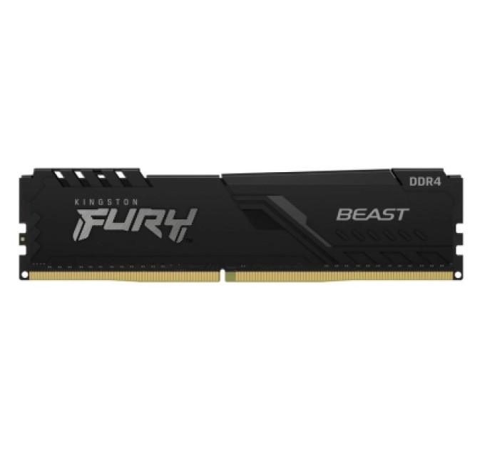Модуль пам'яті для комп'ютера DDR4 16GB (2x8GB) 3200 MHz Black Kingston Fury (ex.HyperX) (KF432C16BBK2/16WP)