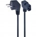 Cablexpert Кабель живлення С13 1.5m corner Cablexpert (PC-186A-VDE1B-1.5M)