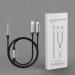XoKo Кабель мультимедійний MH-232 AUX 3.5mm - USB Type-C - Lightning XoKo (XK-MH-232)
