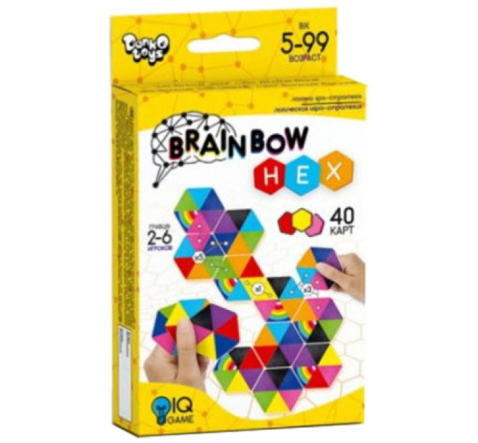 Danko Toys Настільна гра Danko Toys Brainbow HEX (G-BRH-01-01)