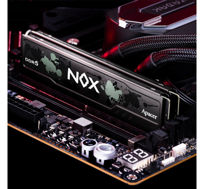 Apacer Модуль пам`ятi DDR5 2x16GB/5600 Apacer NOX (AH5U32G56C522MBAA-2)
