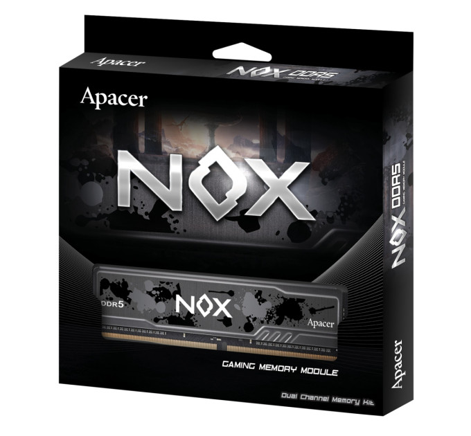 Apacer Модуль пам`ятi DDR5 2x16GB/6000 Apacer NOX (AH5U32G60C622MBAA-2)