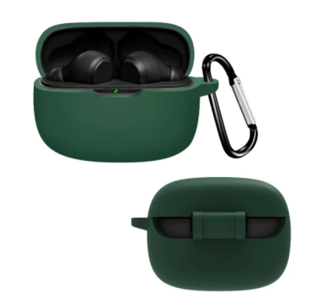 BeCover Чохол для навушників BeCover Silicon для JBL Wave Beam TWS Dark Green (710191)
