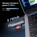 Ugreen Зчитувач флеш-карт Ugreen USB-C + USB to TF/SD 3.0 CM185 gray (50706)