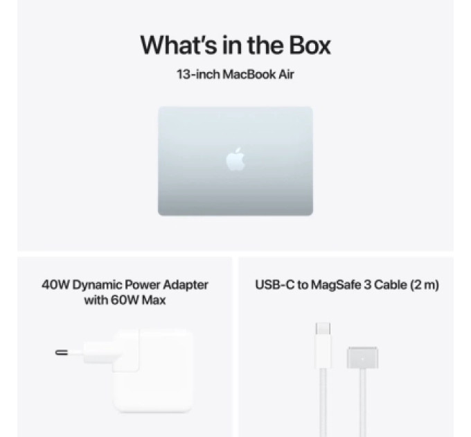 Apple Ноутбук Apple MacBook Air 13 M5 A3449 Sky Blue (MDHH4UA/A)