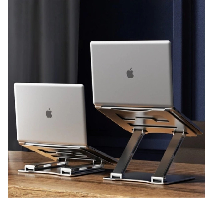 RTAKO Підставка до ноутбука RTAKO RS-CP75A Dual-Layer Carbon Steel Laptop Stand (6930539527331)