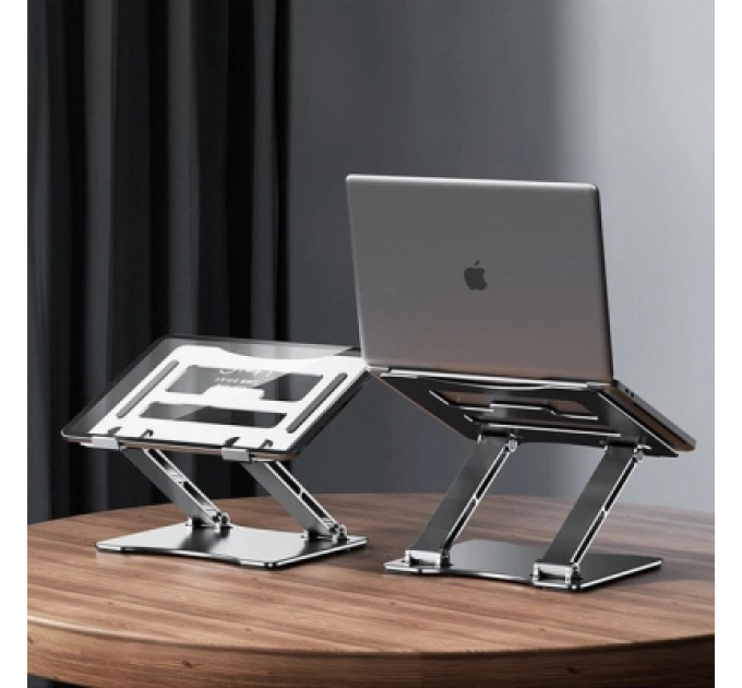 RTAKO Підставка до ноутбука RTAKO RS-CP75A Dual-Layer Carbon Steel Laptop Stand (6930539527331)