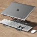 RTAKO Підставка до ноутбука RTAKO RS-CP75A Dual-Layer Carbon Steel Laptop Stand (6930539527331)