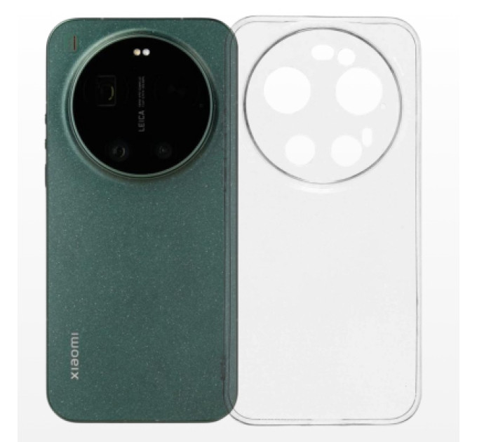 BeCover Чохол до мобільного телефона BeCover Silicone Xiaomi 17 Ultra Transparent (715695)
