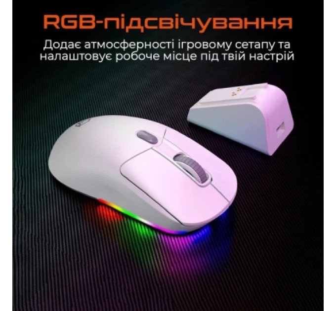 Meetion Мишка Meetion GW38 Wireless/Bluetooth/USB White (MT-GW38-B)