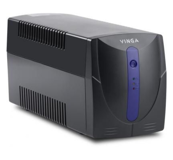 Vinga Пристрій безперебійного живлення Vinga LED 800VA plastic case (VPE-800P)