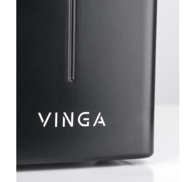 Vinga Пристрій безперебійного живлення Vinga LED 800VA metal case (VPE-800M)