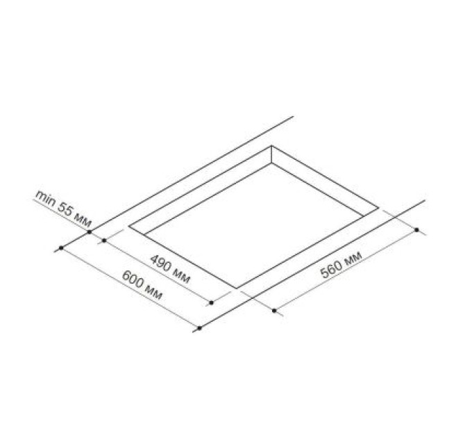 Pyramida Варочна поверхня Pyramida PFG 647 BLACK LUXE