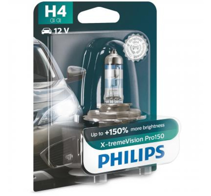 Philips Автолампа Philips галогенова 60/55W (12342XVPB1)