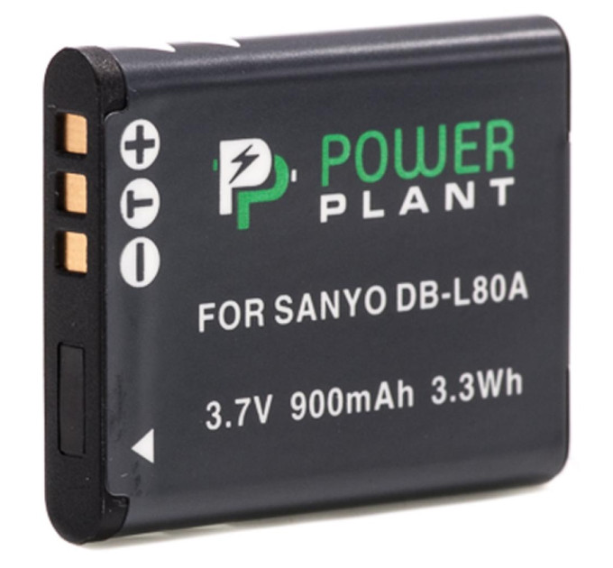 PowerPlant Акумулятор до фото/відео PowerPlant Sanyo DB-L80, D-Li88 (DV00DV1289)