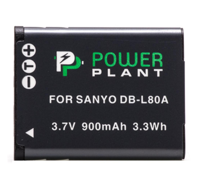 PowerPlant Акумулятор до фото/відео PowerPlant Sanyo DB-L80, D-Li88 (DV00DV1289)