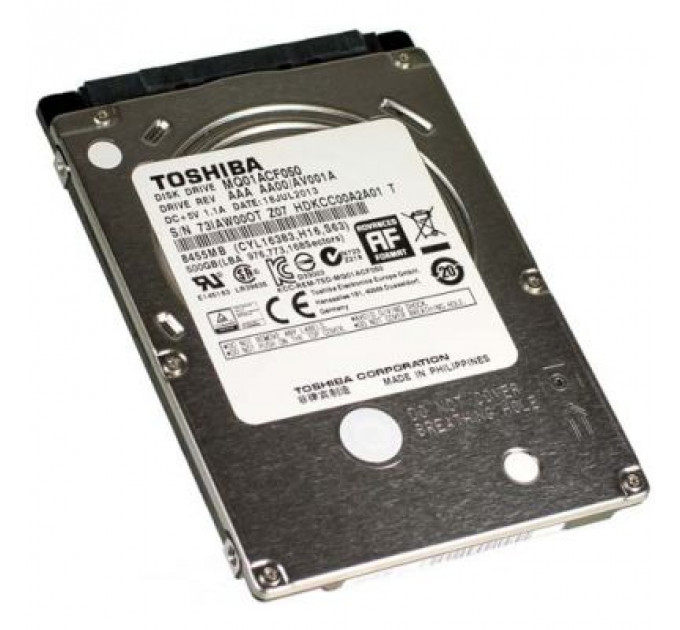 Жорсткий диск для ноутбука 2.5" 500GB Toshiba (MQ01ACF050)