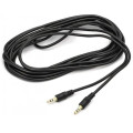 PowerPlant Кабель мультимедійний 3.5 mm M-M, 5m PowerPlant (CA911066)