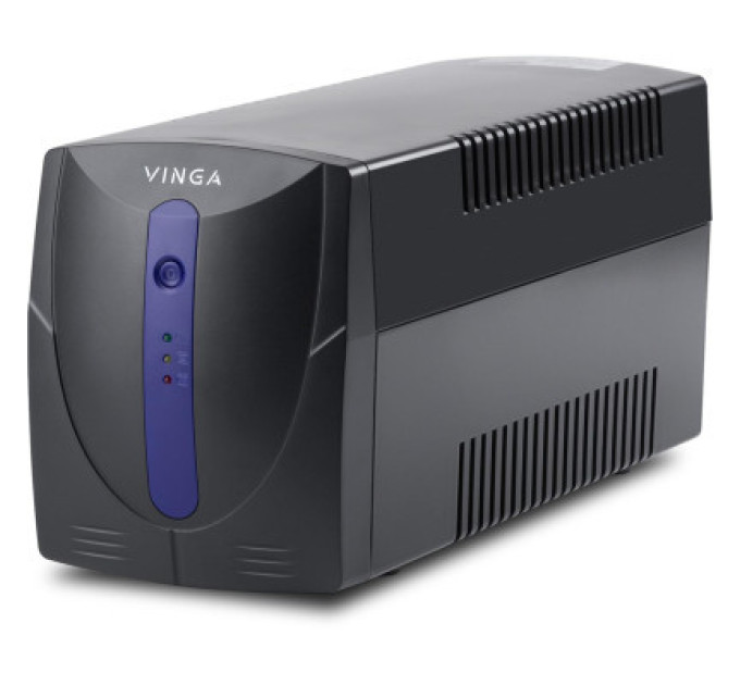 Vinga Пристрій безперебійного живлення Vinga LED 800VA plastic case with USB (VPE-800PU)