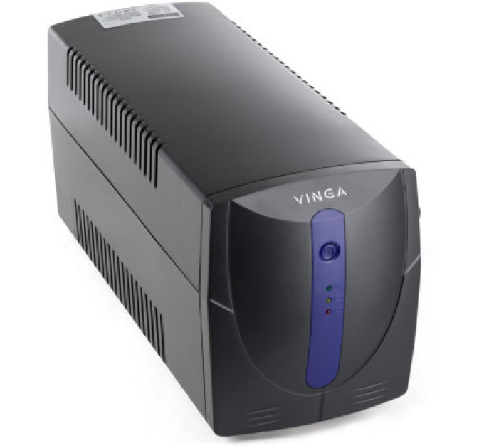 Vinga Пристрій безперебійного живлення Vinga LED 800VA plastic case with USB (VPE-800PU)