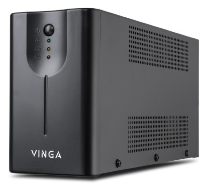 Vinga Пристрій безперебійного живлення Vinga LED 600VA metal case with USB (VPE-600MU)