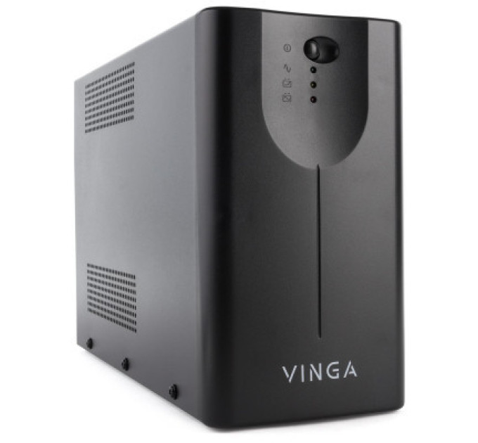 Vinga Пристрій безперебійного живлення Vinga LED 600VA metal case with USB (VPE-600MU)
