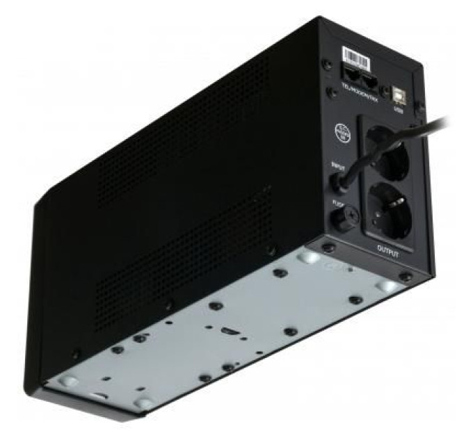 Vinga Пристрій безперебійного живлення Vinga LCD 600VA metal case with USB (VPC-600MU)