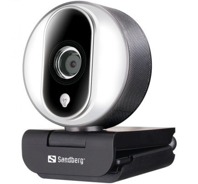 Веб-камера Sandberg Streamer Webcam Pro Full HD Autofocus Ring Light Black (134-12)