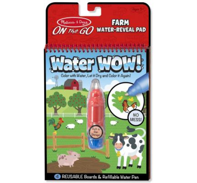 Melissa&Doug Набір для творчості Melissa&Doug Водна розмальовка Ферма (MD19232)